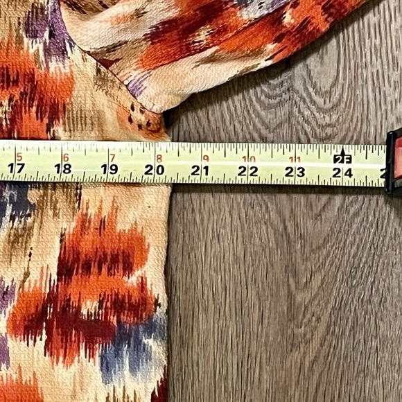 COLDWATER CREEK Women's Petite XS Fall Floral Button Up Long Sleeve Denim Jacket - Picture 9 of 13